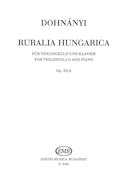 Cover for Ruralia Hungarica Op.32d-vc/pn : EMB by Hal Leonard