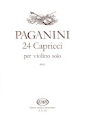 Cover for 24 Capricci, Op. 1 : EMB by Hal Leonard