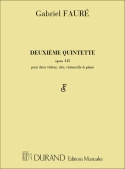 Cover for Piano Quintet No. 2, Op. 115 : Editions Durand by Hal Leonard
