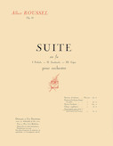 Cover for Suite in F, Op. 33 : Editions Durand by Hal Leonard