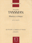 Cover for Musica a cinque : Editions Durand by Hal Leonard