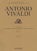 Cover for Concerto E Minor, RV 550, Op. III, No. 4 : String Orchestra by Hal Leonard