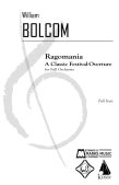 Cover for Ragomania: a Classic Overture for Orchestra : E.B. Marks by Hal Leonard