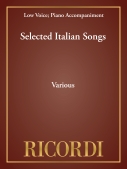 Cover for Selected Italian Songs : Vocal Collection by Hal Leonard