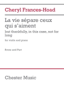Cover for La Vie Sépare Ceux Qui S'aiment : String by Hal Leonard