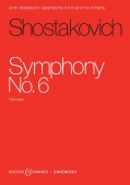 Cover for Symphony No. 6, Op. 54 in b minor : Study Score by Hal Leonard