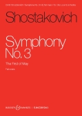 Cover for Symphony No. 3 Op. 20 The First of May : Study Score by Hal Leonard