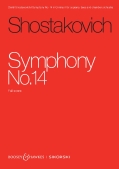 Cover for Symphony No. 14 Op. 135 : Study Score by Hal Leonard