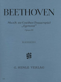 Cover for Incidental Music to J.W. von Goethe's Tragic Play <i>Egmont,</i> Op. 84 : Henle Music Folios by Hal Leonard