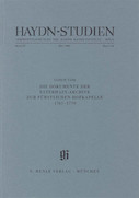 Cover for Die Dokumente der Esterh&aacute;zy-Archive zur f&uuml;rstlichen Hofkapelle in der Zeit 1761-1770 : Henle Periodicals by Hal Leonard