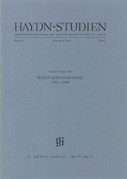 Cover for Haydn-Bibliographie 1984-1990 : Henle Periodicals by Hal Leonard