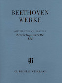 Cover for String Quartets III : Henle Complete Edition by Hal Leonard